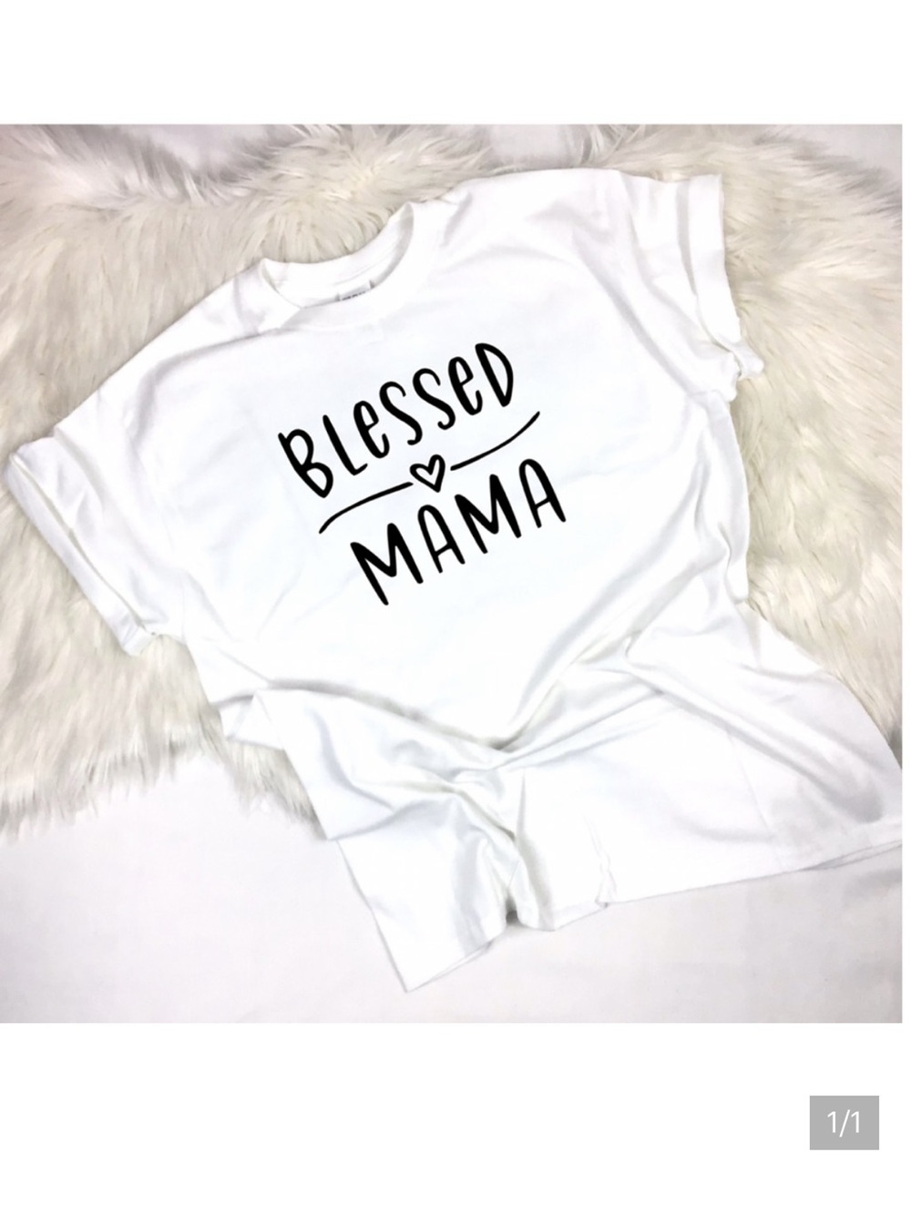 Blessed Mama Graphic T-shirt